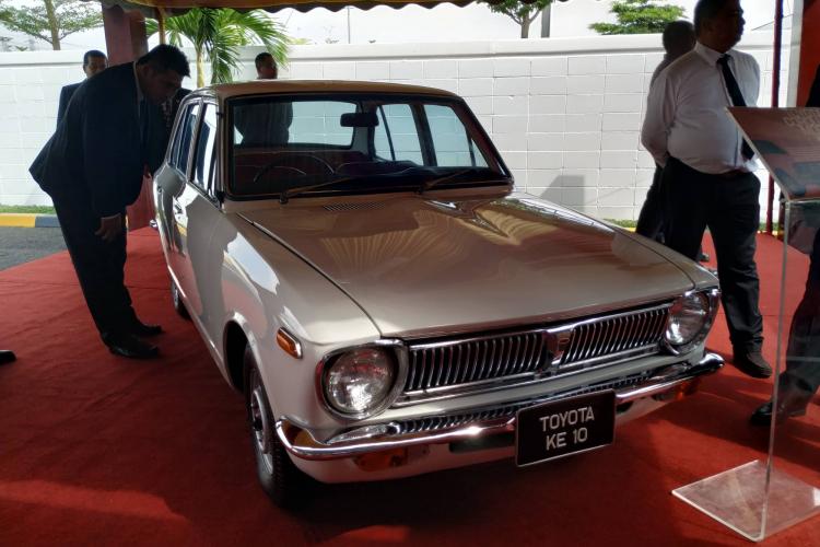 丰田Corolla KE 10是丰田汽车于1968年在我国第一款组装的汽车。